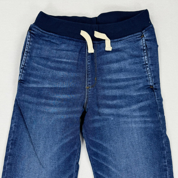 J. Crew Crewcuts Kids New Fit Drawstring Stretch Jean Size 12 Blue - Picture 4 of 10